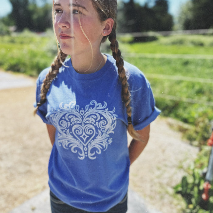 SPICEE Stitches | Flo Blue | Tee Shirt