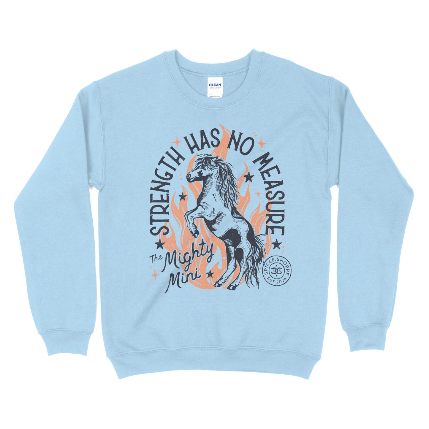 The Mighty Mini | Light Blue | Sweatshirt
