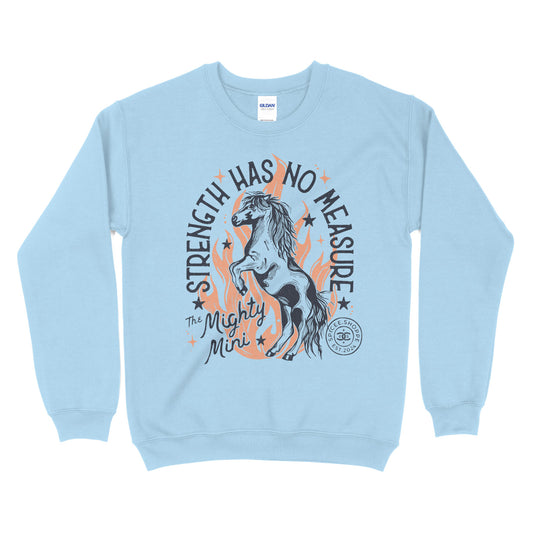 The Mighty Mini | Light Blue | Sweatshirt