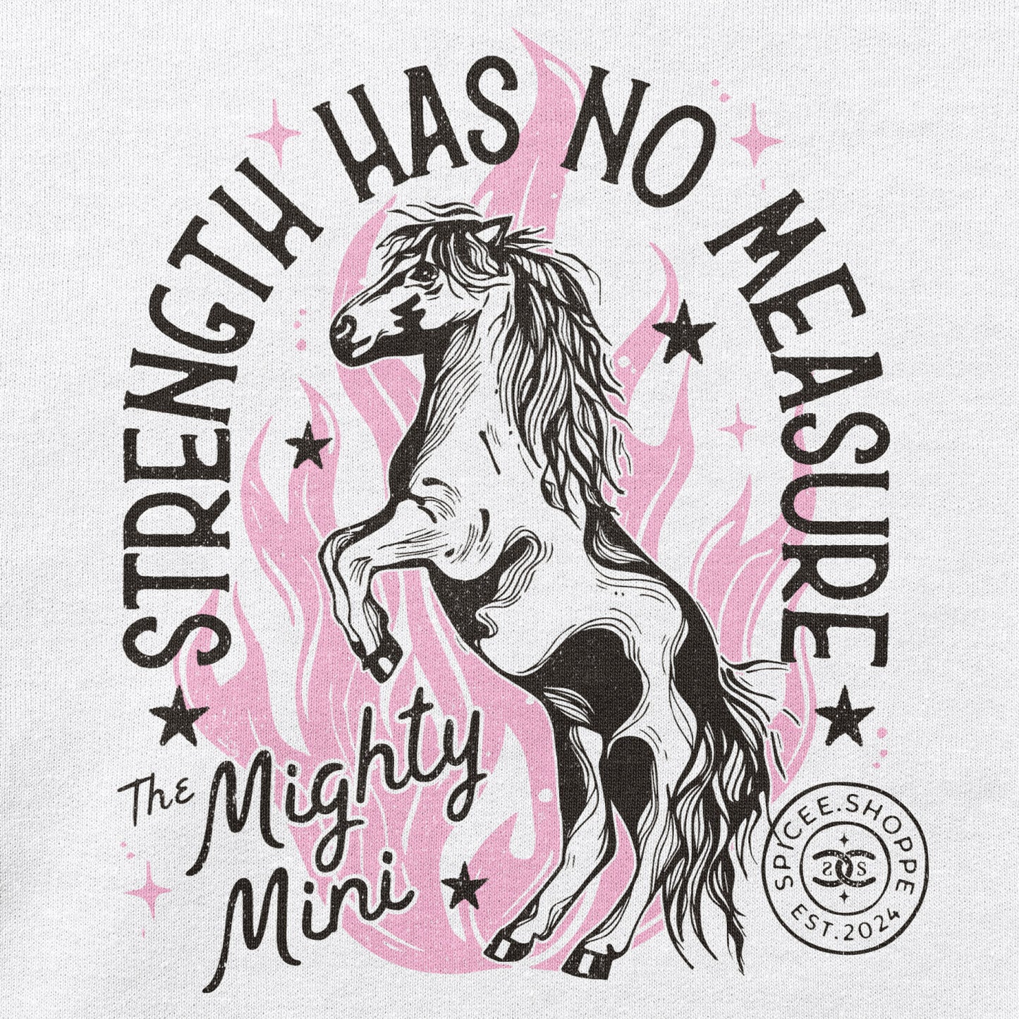 The Mighty Mini | White | Sweatshirt