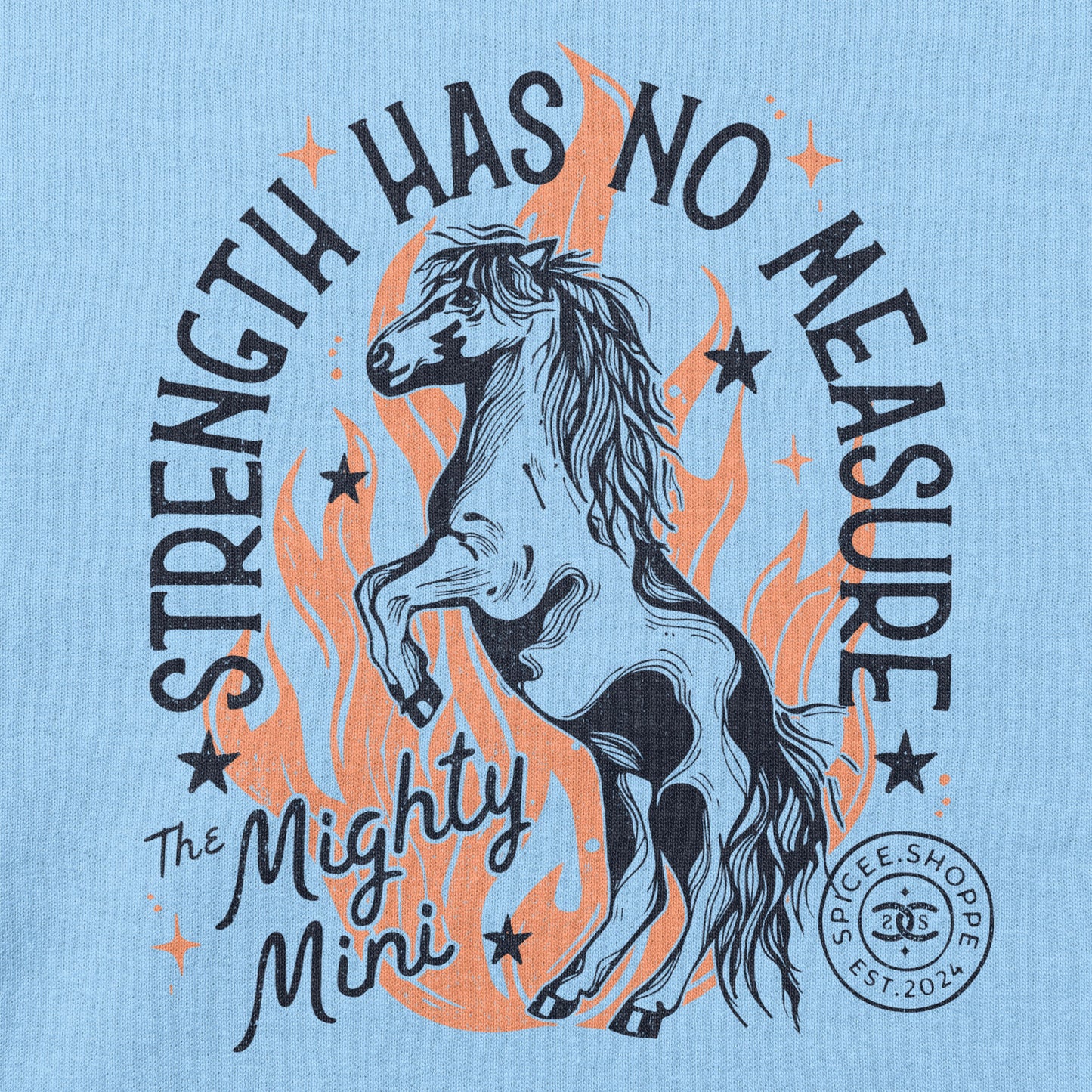 Mighty Mini | Light Blue | Hoodie