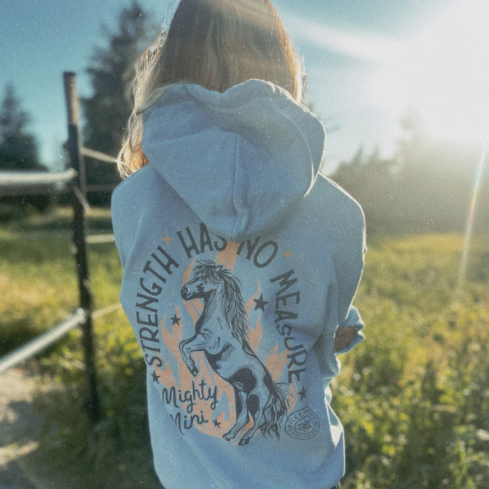 Mighty Mini | Light Blue | Hoodie