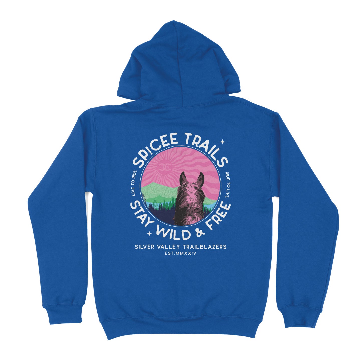 Stay Wild | Royal Blue | Hoodie