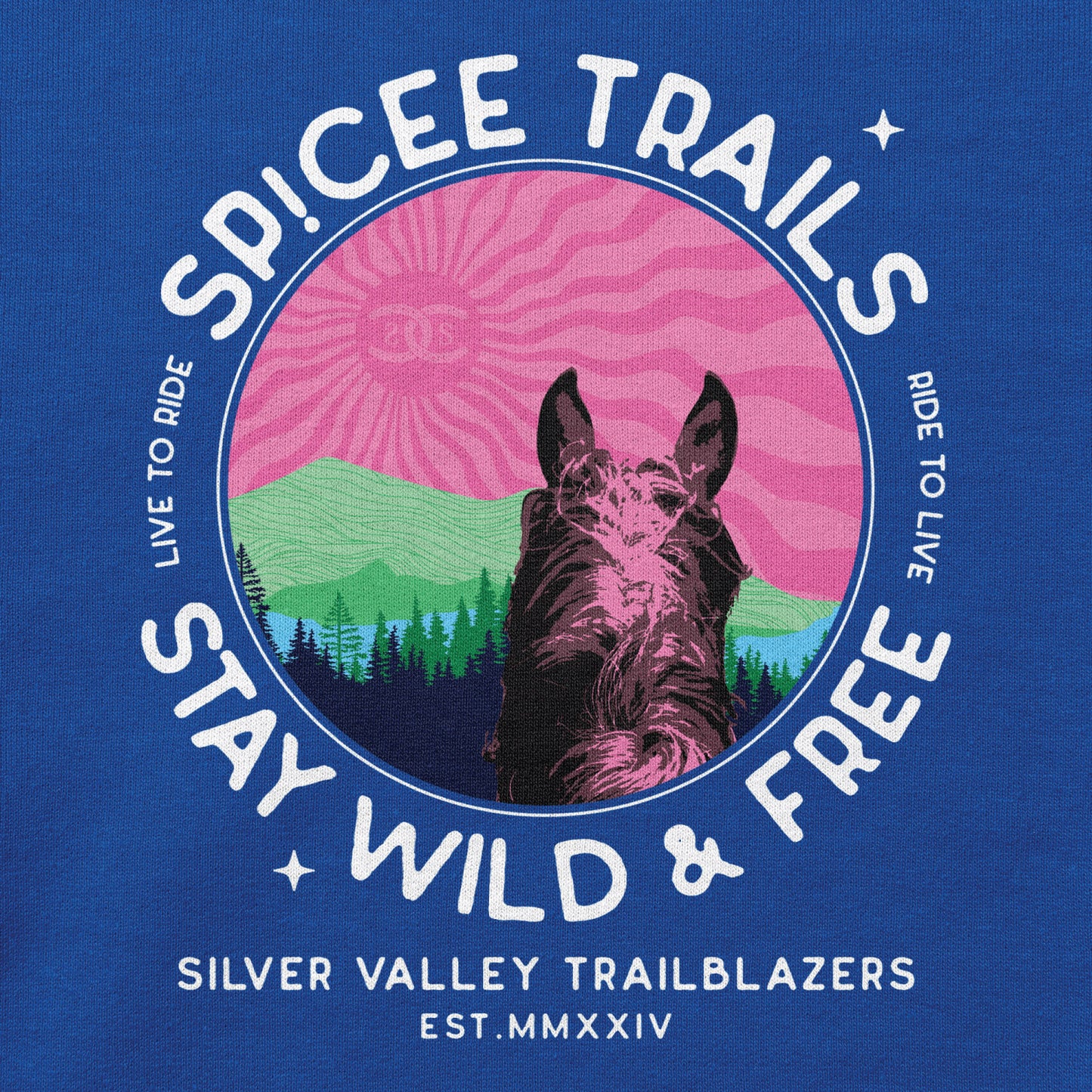 Stay Wild | Royal Blue | Hoodie