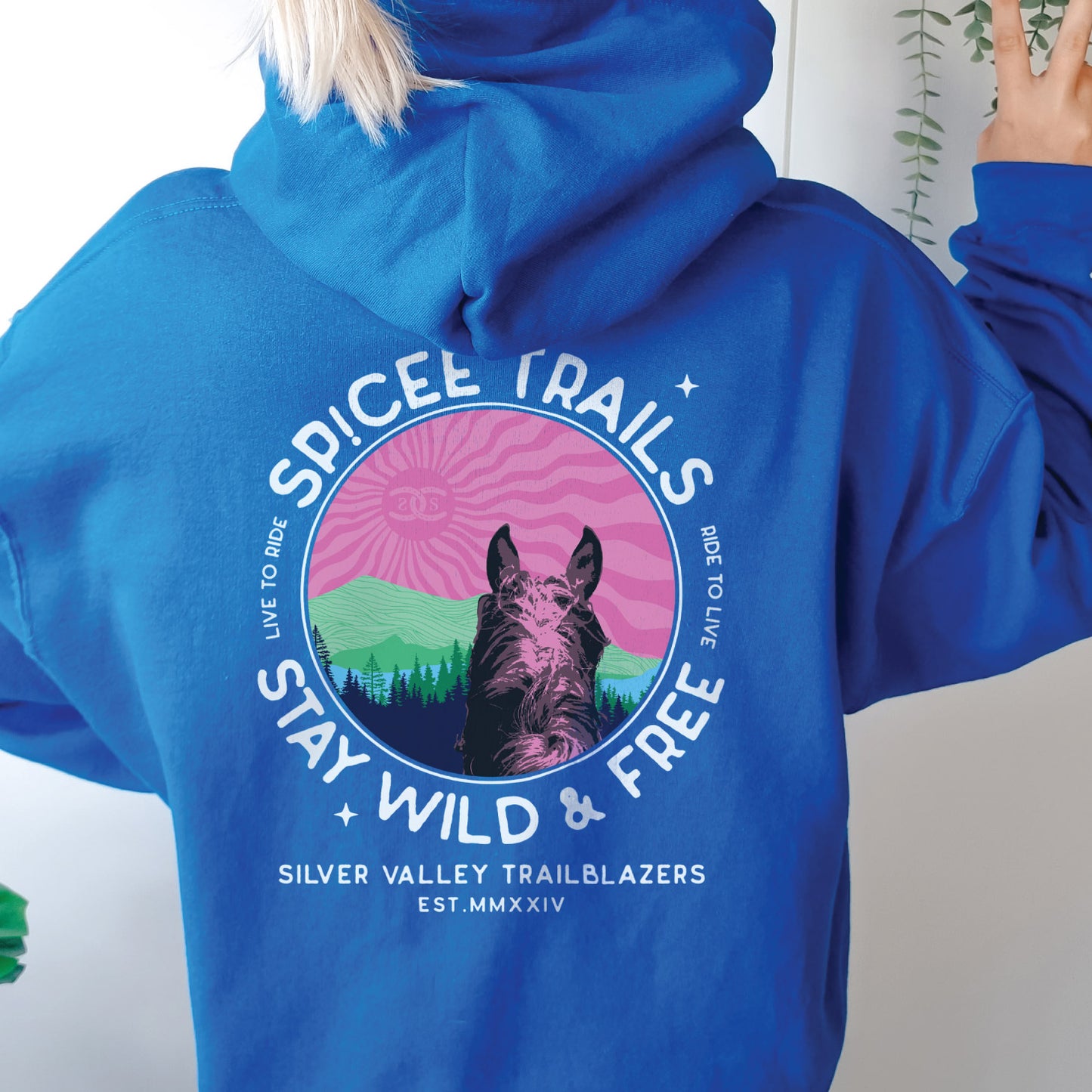 Stay Wild | Royal Blue | Hoodie
