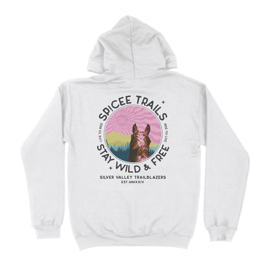 Stay Wild | White | Hoodie