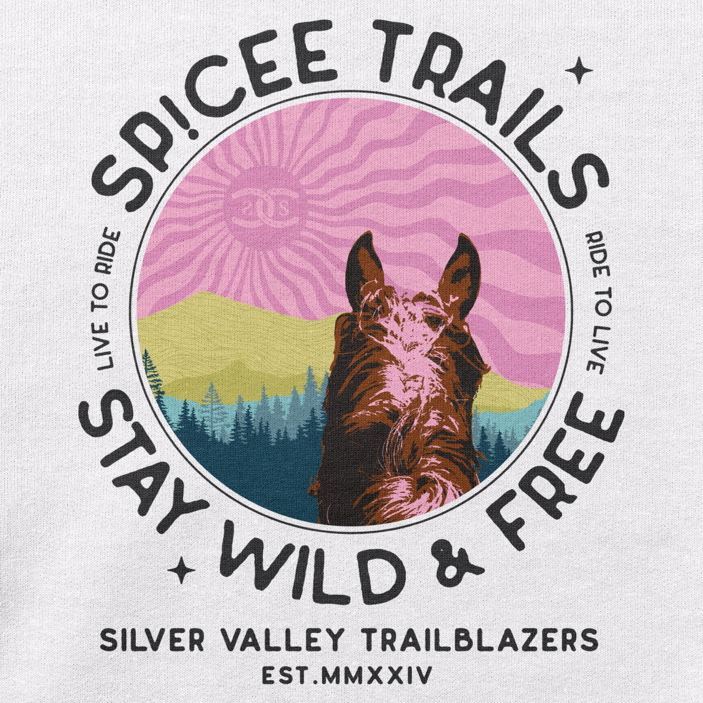 Stay Wild | White | Hoodie