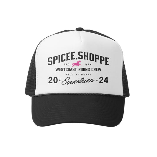 Westcoast Crew | Black & White | Trucker Hat