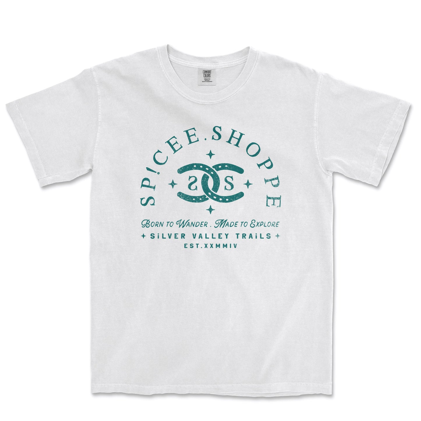 SPICEE Vintage Logo | White | Tee Shirt