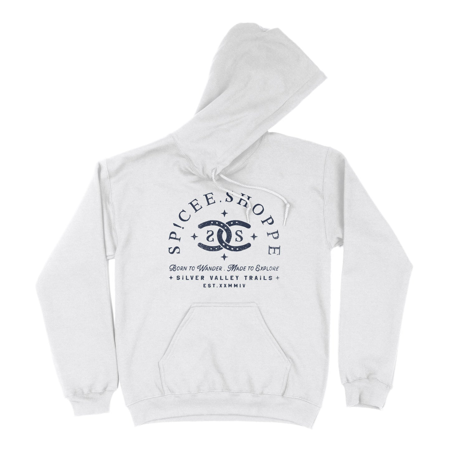 SPICEE Vintage Logo | White | Hoodie