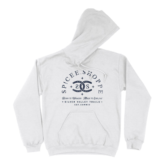 SPICEE Vintage Logo | White | Hoodie
