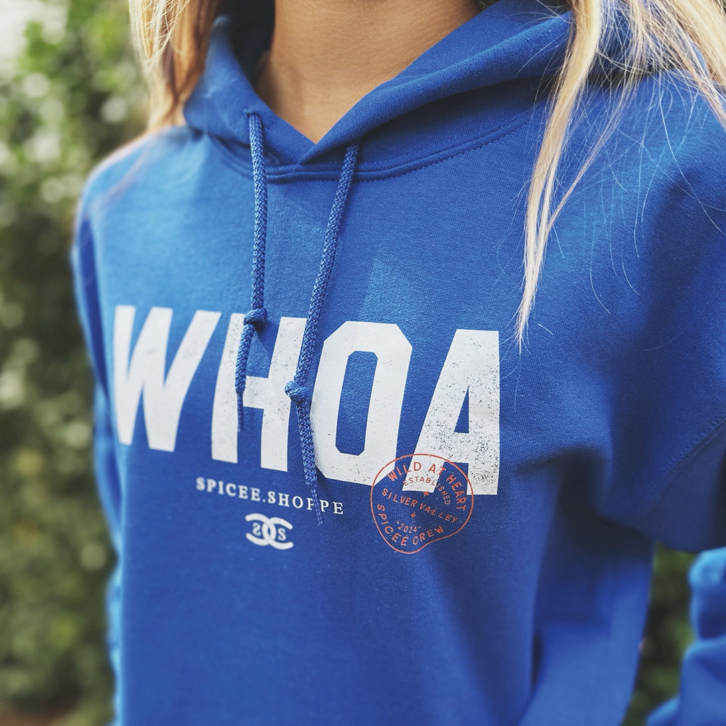 WHOA | Royal Blue | Hoodie