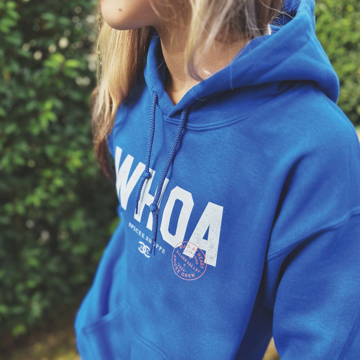WHOA | Royal Blue | Hoodie