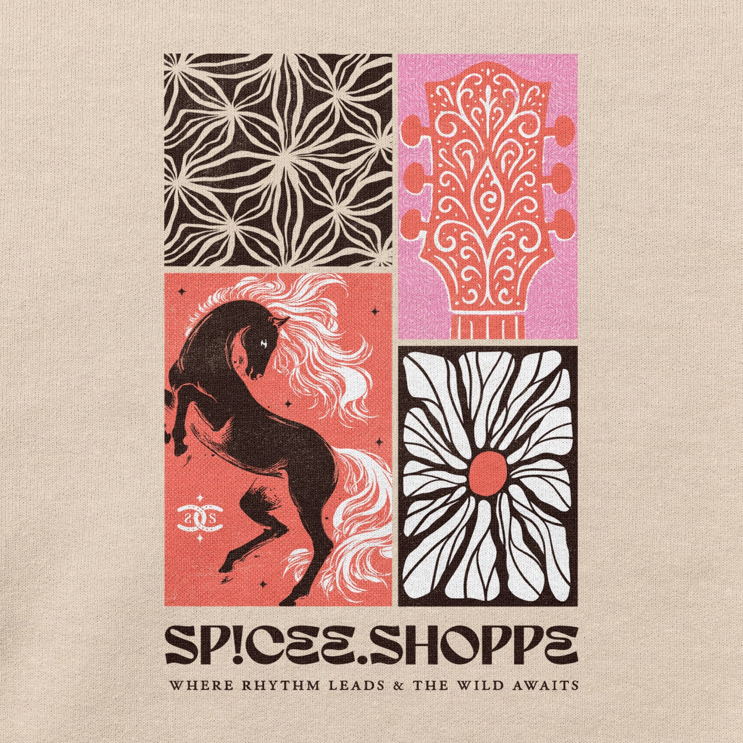 SPICEE Rhythm | Sand | Hoodie