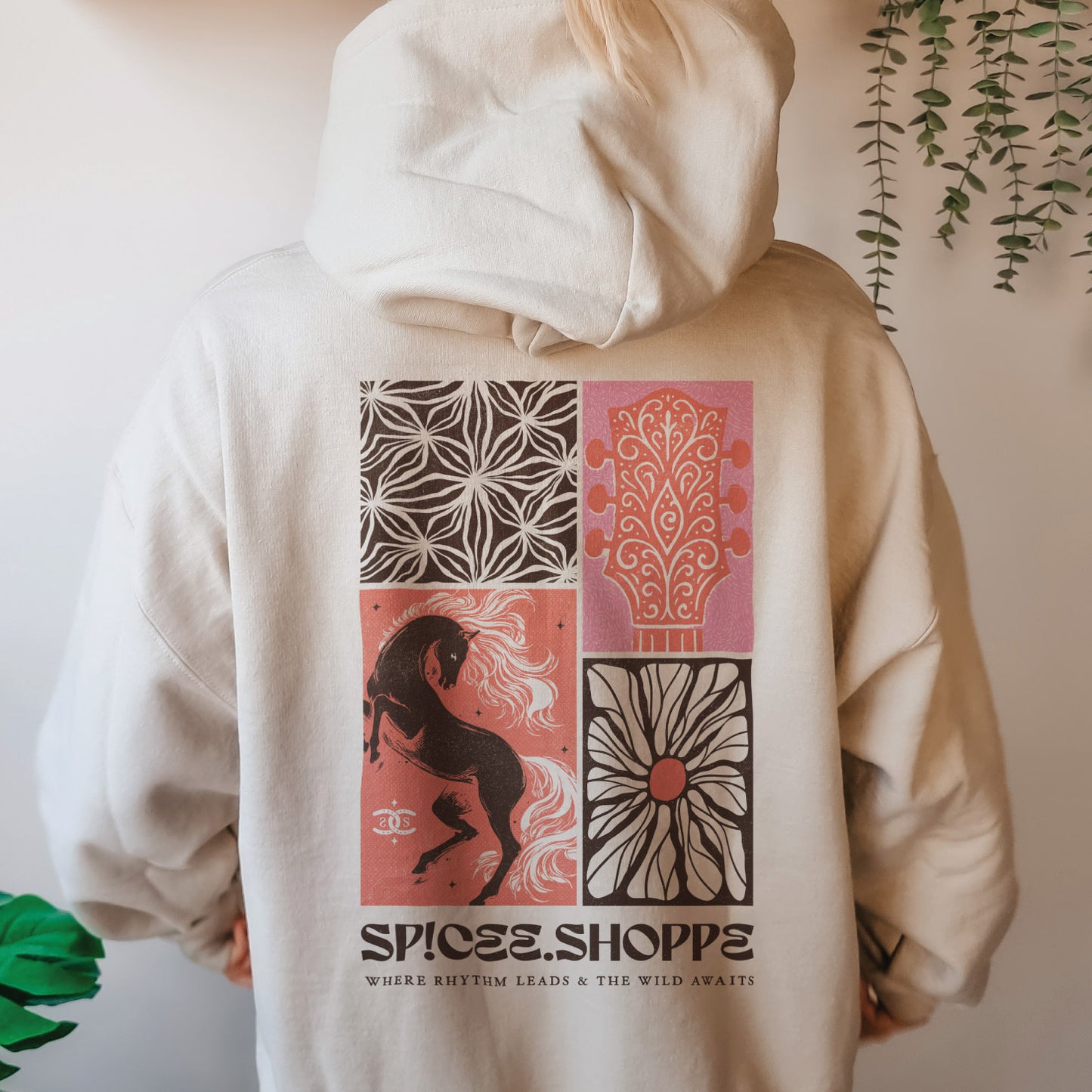 SPICEE Rhythm | Sand | Hoodie