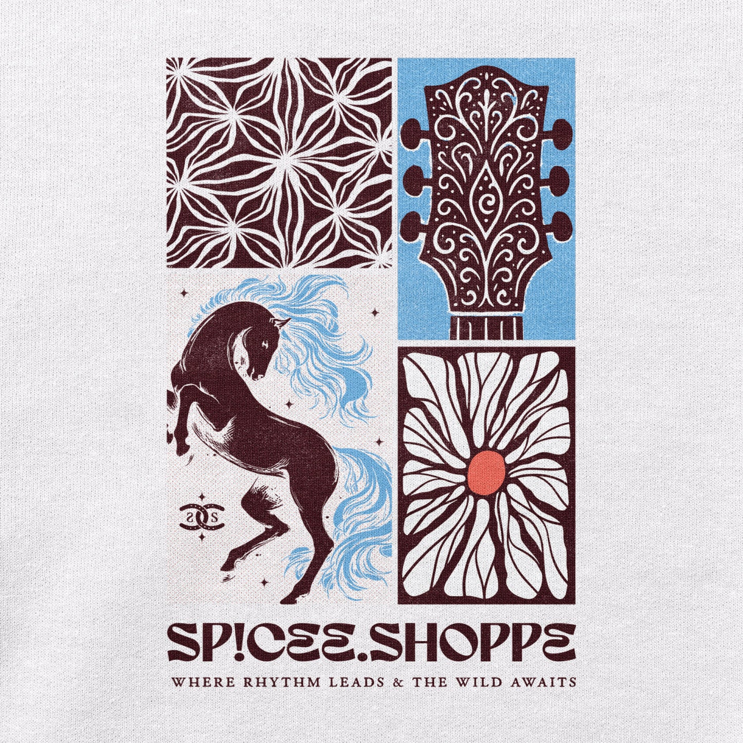 SPICEE Rhythm | White | Hoodie