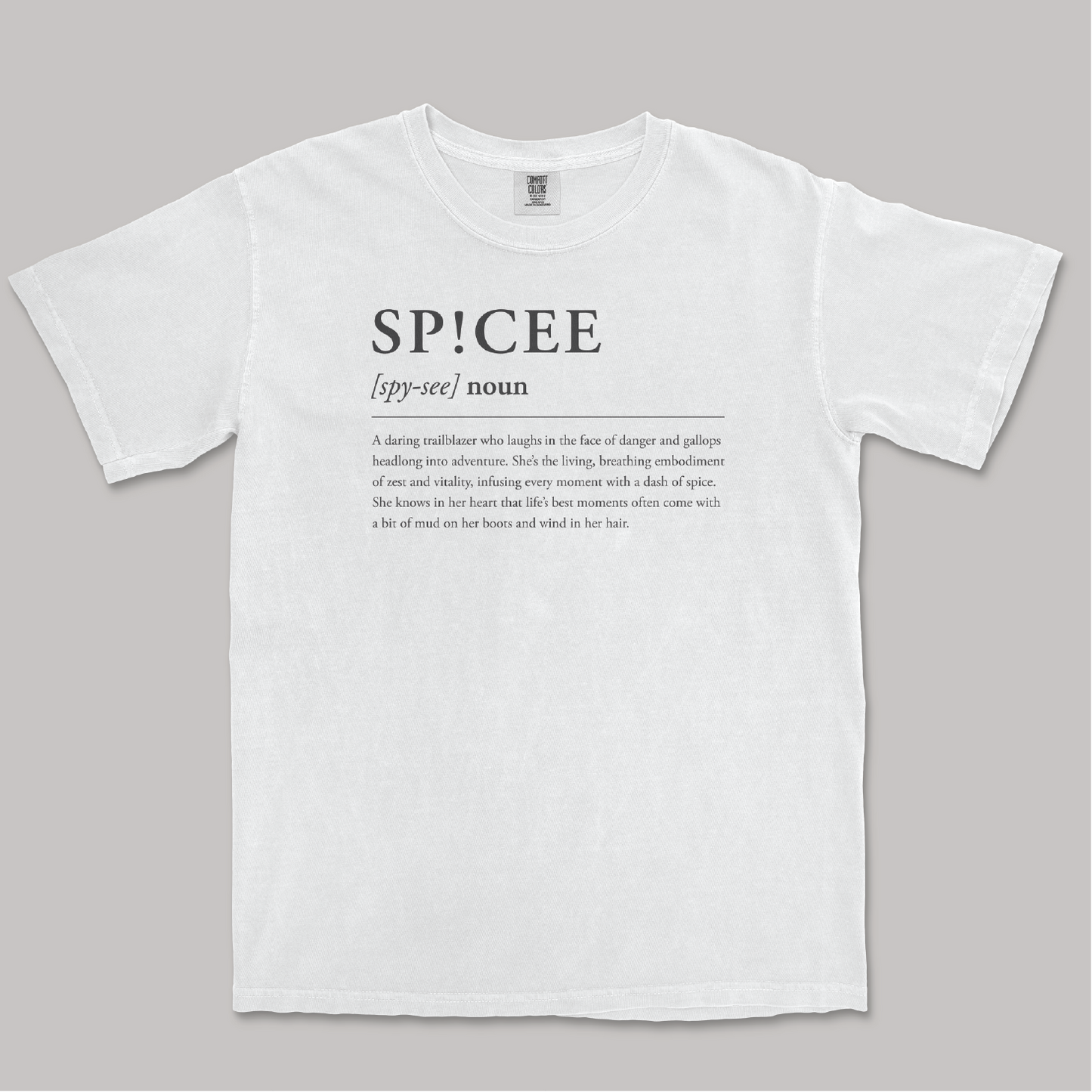 SP!CEE Definition | White | Tee Shirt