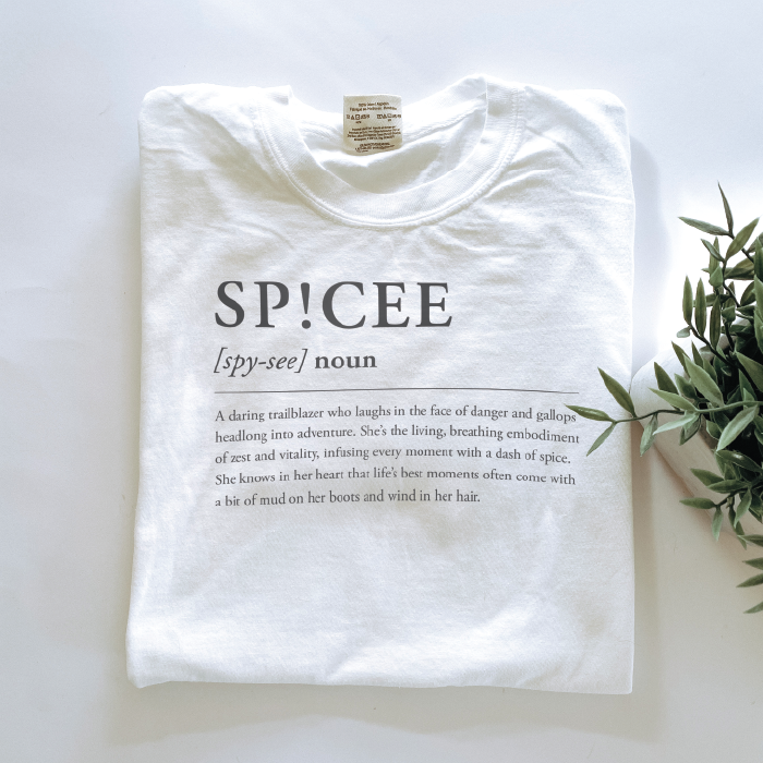 SP!CEE Definition | White | Tee Shirt