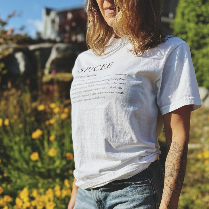 SP!CEE Definition | White | Tee Shirt