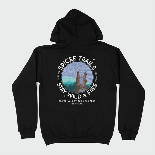 SP!CEE Trails |  Black | Hoodie