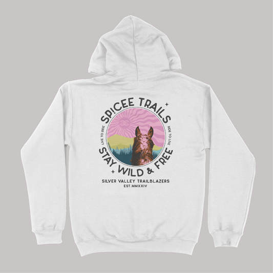 SP!CEE Trails | White | Hoodie