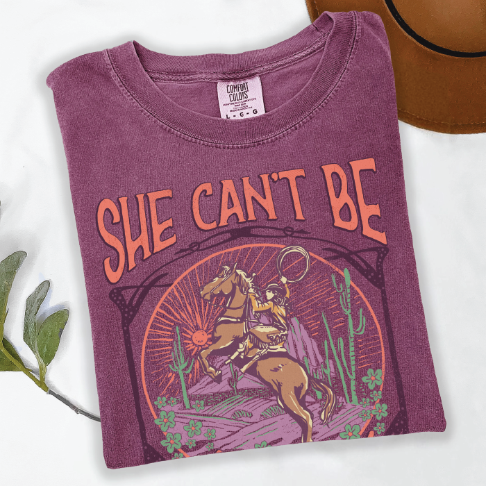 She Can't Be Tamed | Berry | Tee Shirt