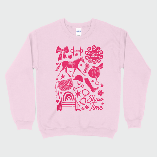 Show Time | Light Pink | Sweatshirt
