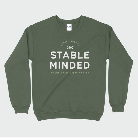 Stable Minded | Army Green | Sweatshirt