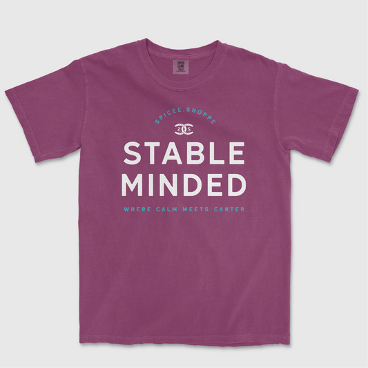Stable Minded | Berry | Tee Shirt