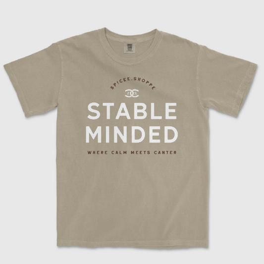 Stable Minded | Khaki | Tee Shirt