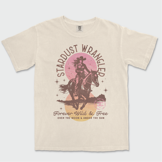 Stardust Wrangler | Ivory | Tee Shirt