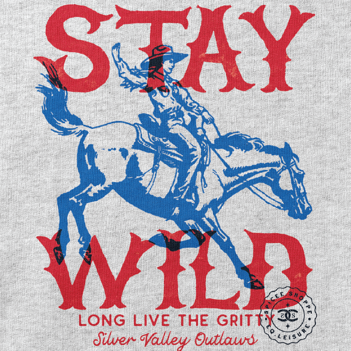 Stay Wild | Ash | Sweatshirt