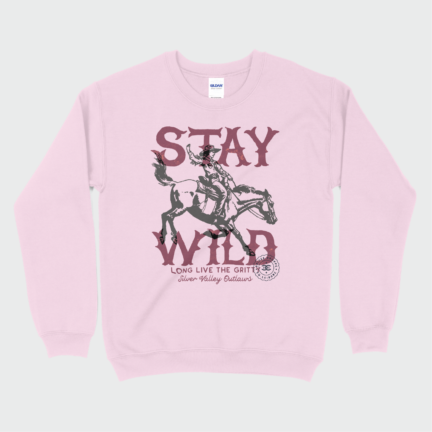 Stay Wild | Light Pink | Sweatshirt
