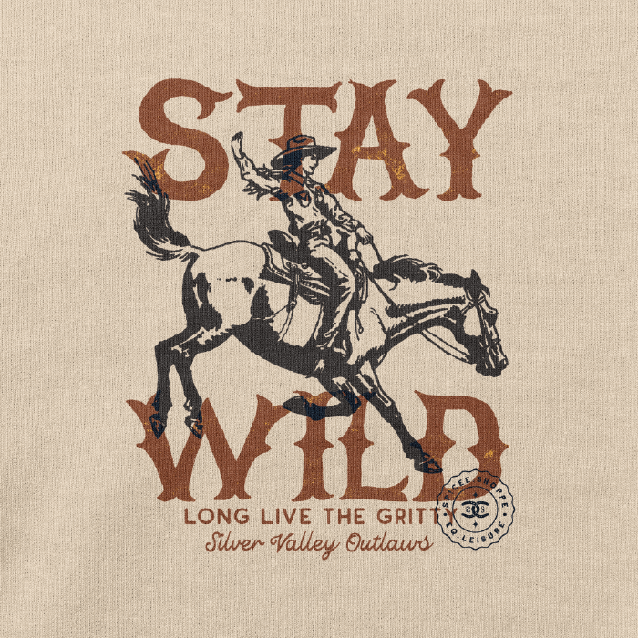 Stay Wild | Sand | Sweatshirt