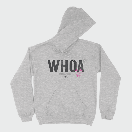 WHOA | Ash Grey | Hoodie