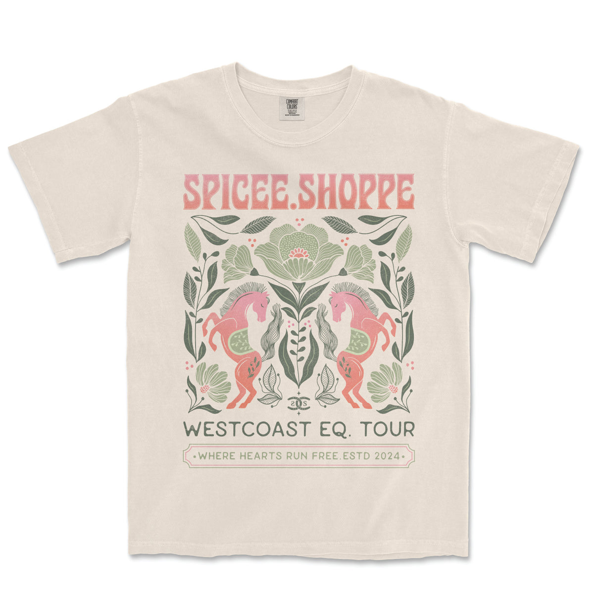 Westcoast Tour | Ivory | Tee Shirt