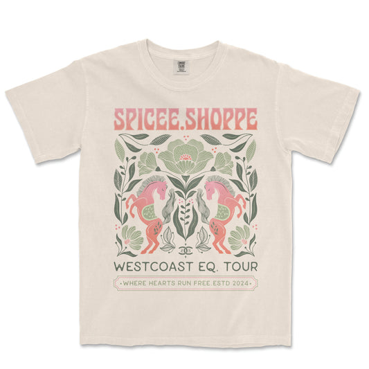 Westcoast Tour | Ivory | Tee Shirt