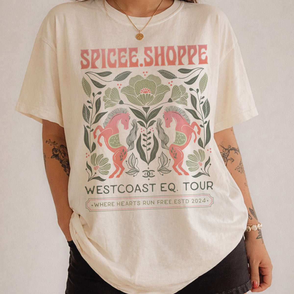 Westcoast Tour | Ivory | Tee Shirt