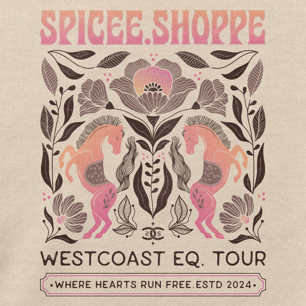 Westcoast Tour | Sand | Hoodie