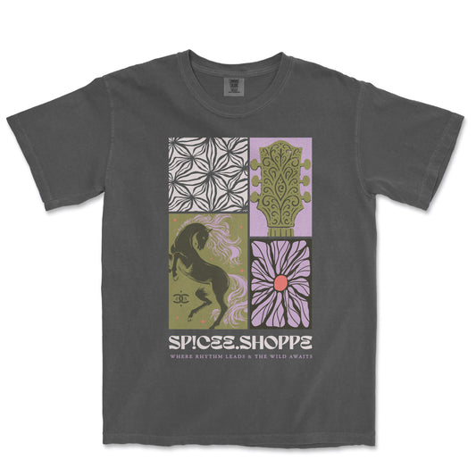 Where Rhythm Leads | Pepper | Tee Shirt