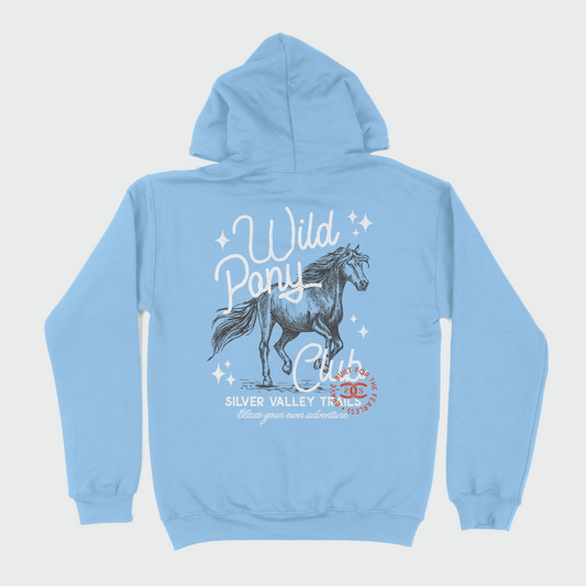 Wild Pony Club | Light Blue | Hoodie