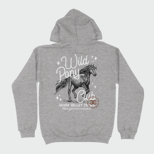 Wild Pony Club | Sport Grey | Hoodie