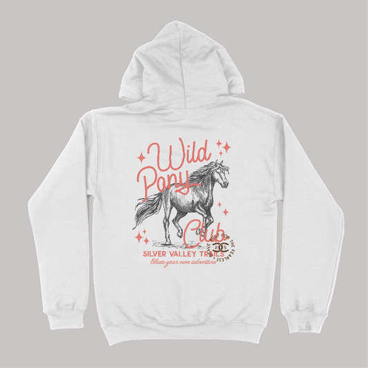 Wild Pony Club | White | Hoodie