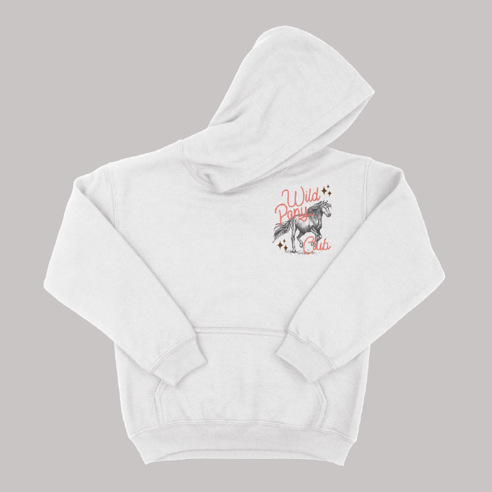 Wild Pony Club | White | Hoodie