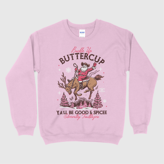 Ya'll Be Good | Light Pink | Sweatshirt