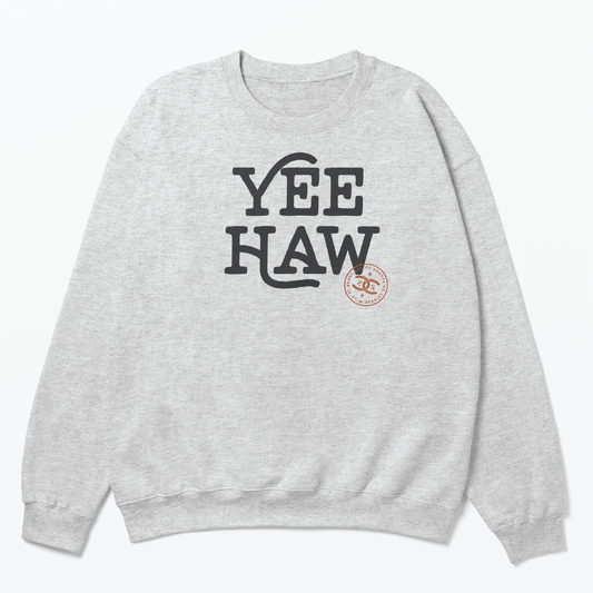 Yee-Haw | Ash Grey | Sweatshirt