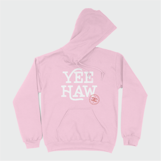 Yee-Haw | Light Pink | Hoodie