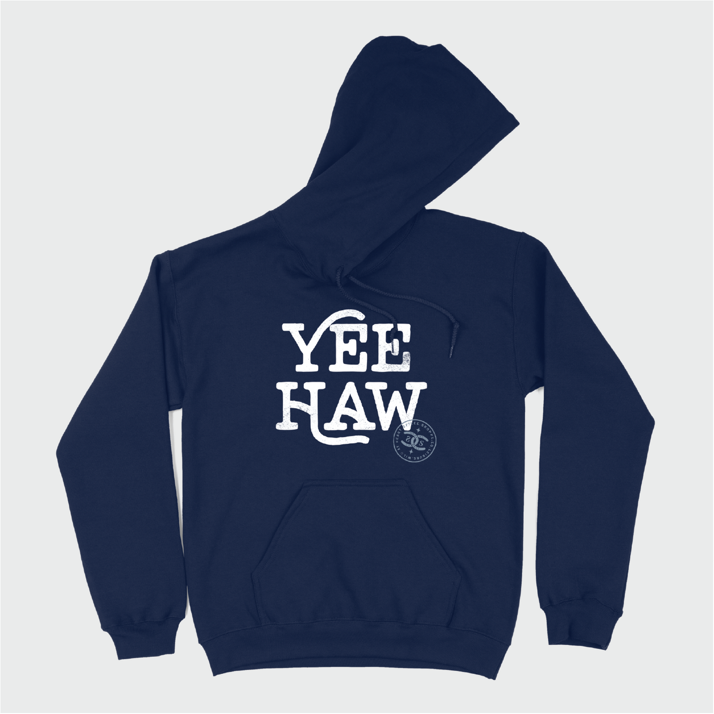 Yee-Haw | Navy Blue | Hoodie