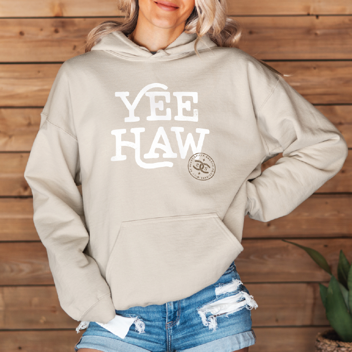 Yee-Haw | Sand | Hoodie
